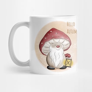 Mushroom Collection, a cute autumn mushroom Mug